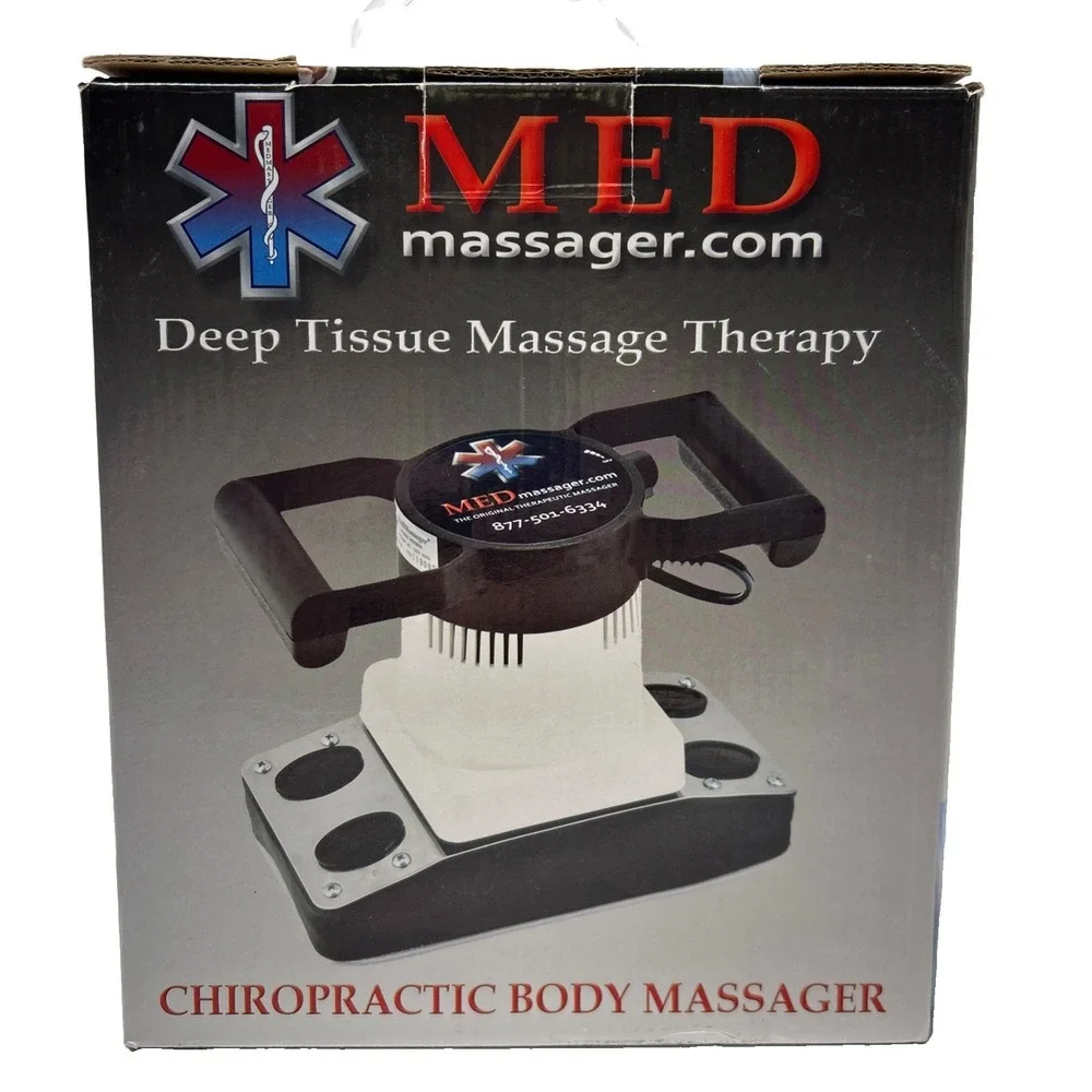 Med Massager Deep Tissue Massage Therapy Chiropractic Body Massager Tested